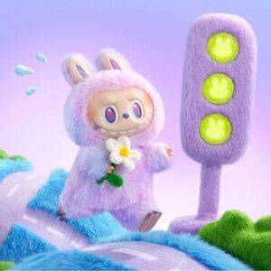 Labubu The Monsters Big Into Energy Luck Plush Doll